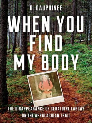 cover image of When You Find My Body